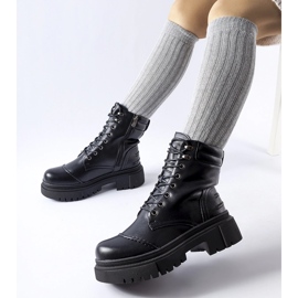 Inna Bottes Paimboeuf isolées noires le noir 3