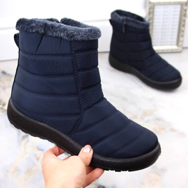 Potocki Bottes de neige pour femmes bleu 1