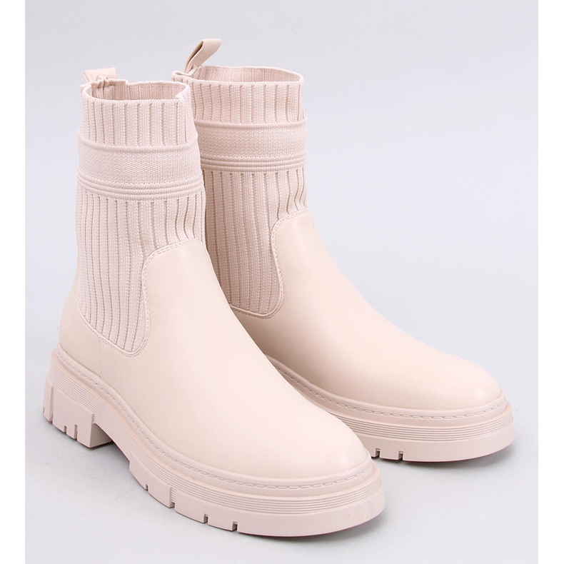 Bottines à tige souple Demus Beige 1