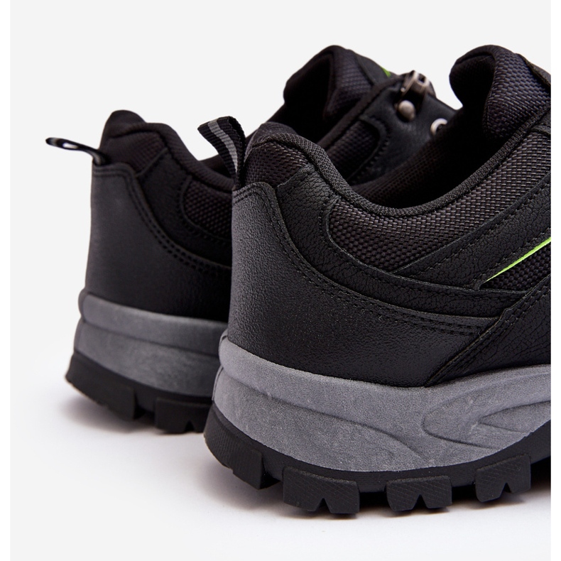 Chaussures de sport trekking pour hommes noires 2