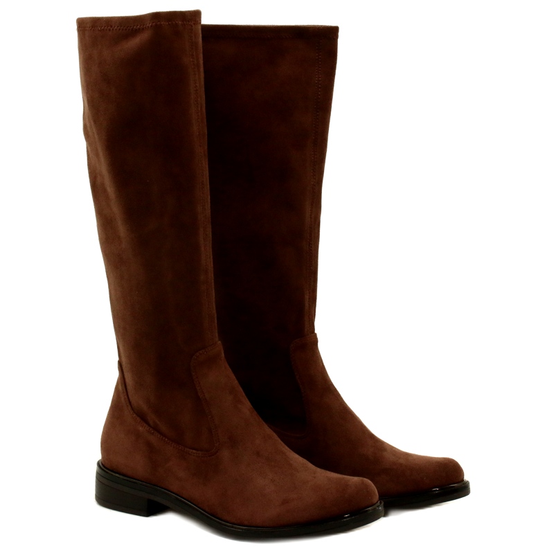 Caprice Bottes pour femmes Stretch 25512-29 316 Dk Cognac Stre brun 8