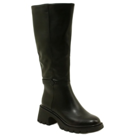Boots à thèmes hauts pour femmes Filippo noir le noir 1