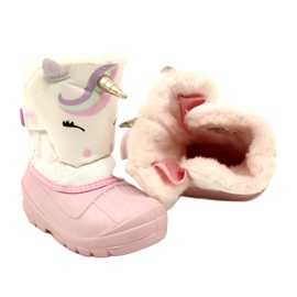 Chaussures de neige pour enfants Befado 160P013 rose 4
