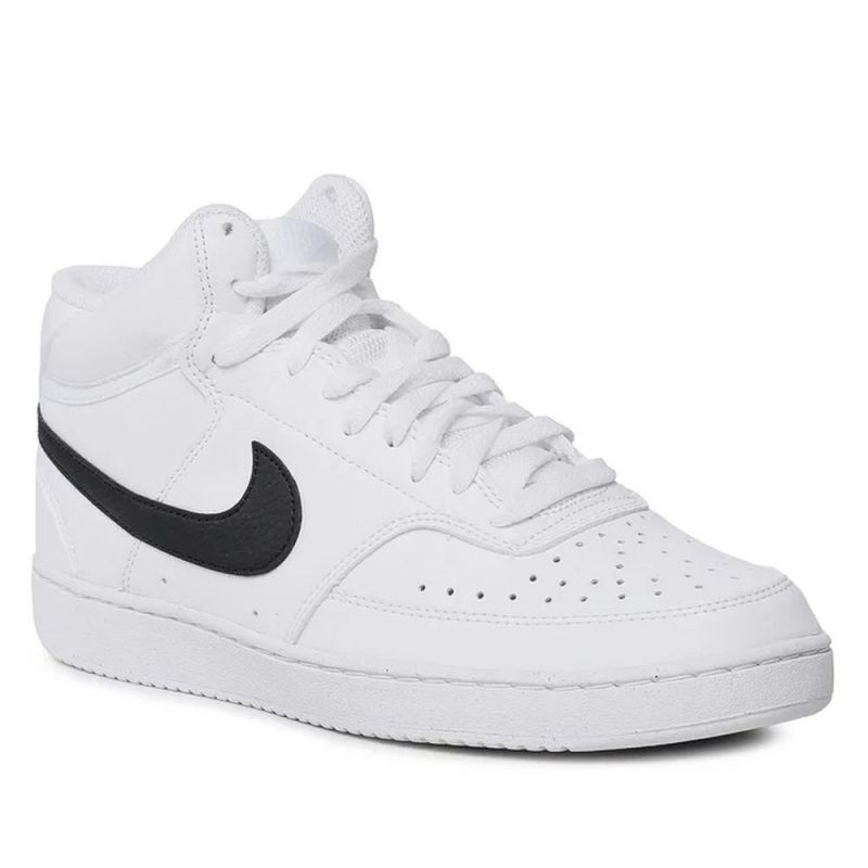 Nike court vision mid discount blanche