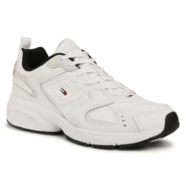 Tommy Hilfiger Chaussures Tommy Jeans Heritage Sneaker M EM0EM00491-YBR blanc 1
