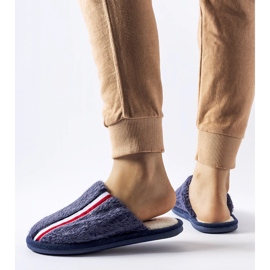 Chaussons bleu marine 1