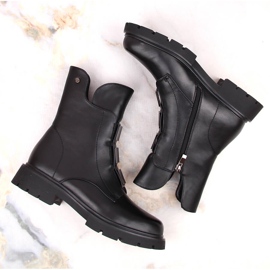 Bottines zippées isolées noires pour femme Filippo DBT4890 le noir 3