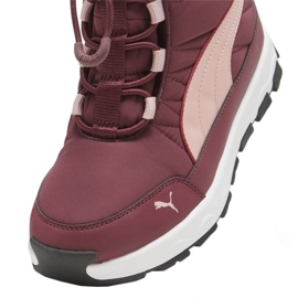 Chaussures Puma Evolve Boot Jr 392644 04 rouge 1