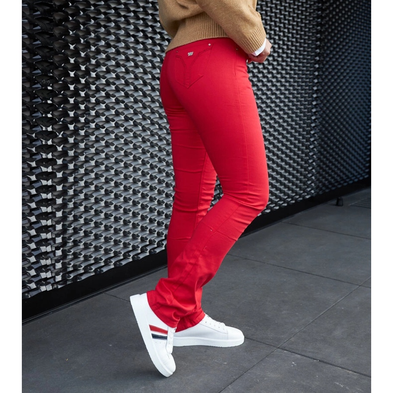 Baskets à lacets en cuir blanc blanche 1