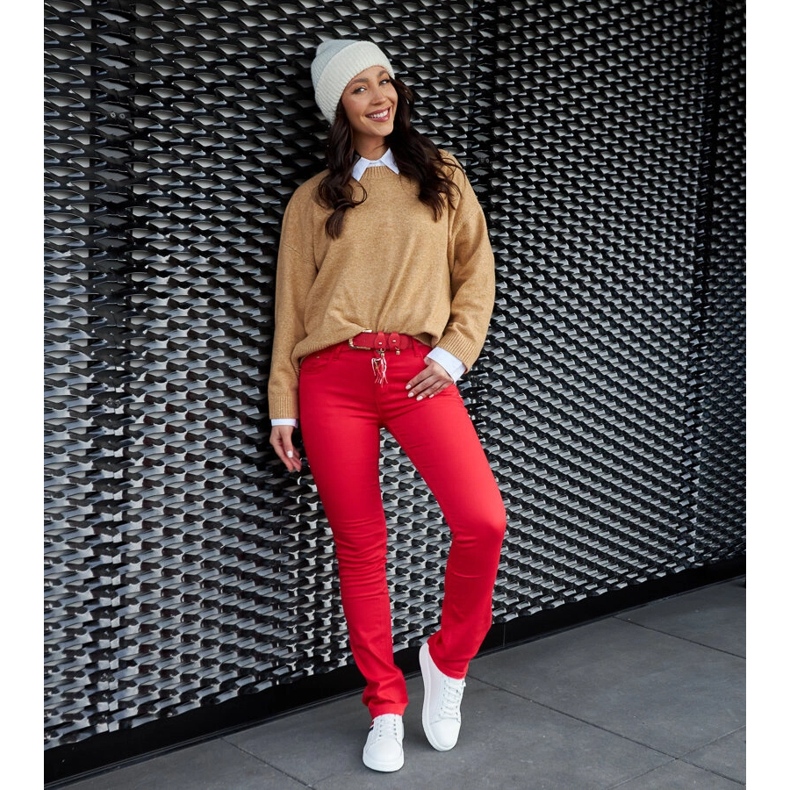 Baskets à lacets en cuir blanc blanche 2