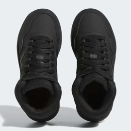 Chaussures Adidas Hoops Mid 3.0 K Jr HR0228 le noir 1