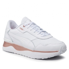 Chaussures Puma R78 Voyage Premium LW 383838-03 blanche 1 Chaussures Puma R78 Voyage Premium LW 383838-03 blanche 1