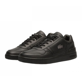 Chaussures Lacoste T-clip 223 4 Sma M 746SMA007102H noir 1