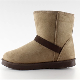 Femme Emusy Avec Franges K1661504 Taupe beige 2