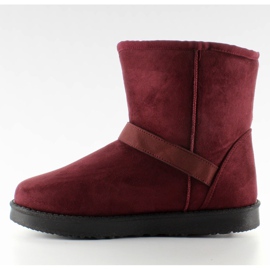 Emusy Femme Avec Franges K1661504 Bordeaux rouge 2