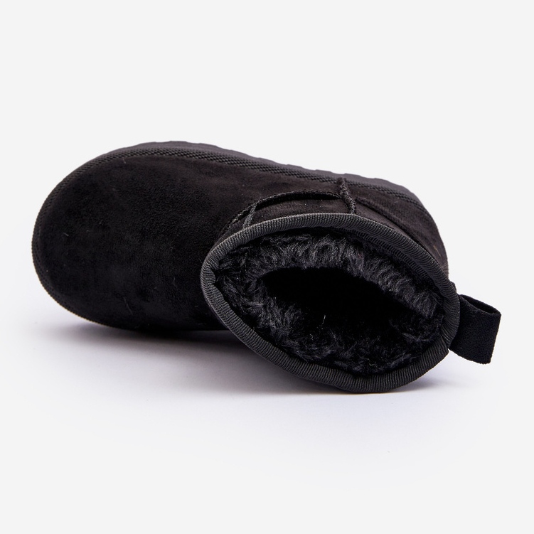 Bottes de neige isolées pour enfants noires Nallita 1