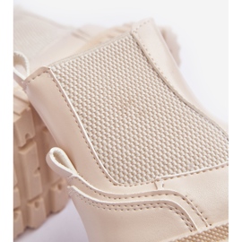 Bottes zippées isolées pour enfants Beige Jolynn 1