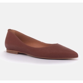 Marco Shoes Ballerines subtiles brun 3