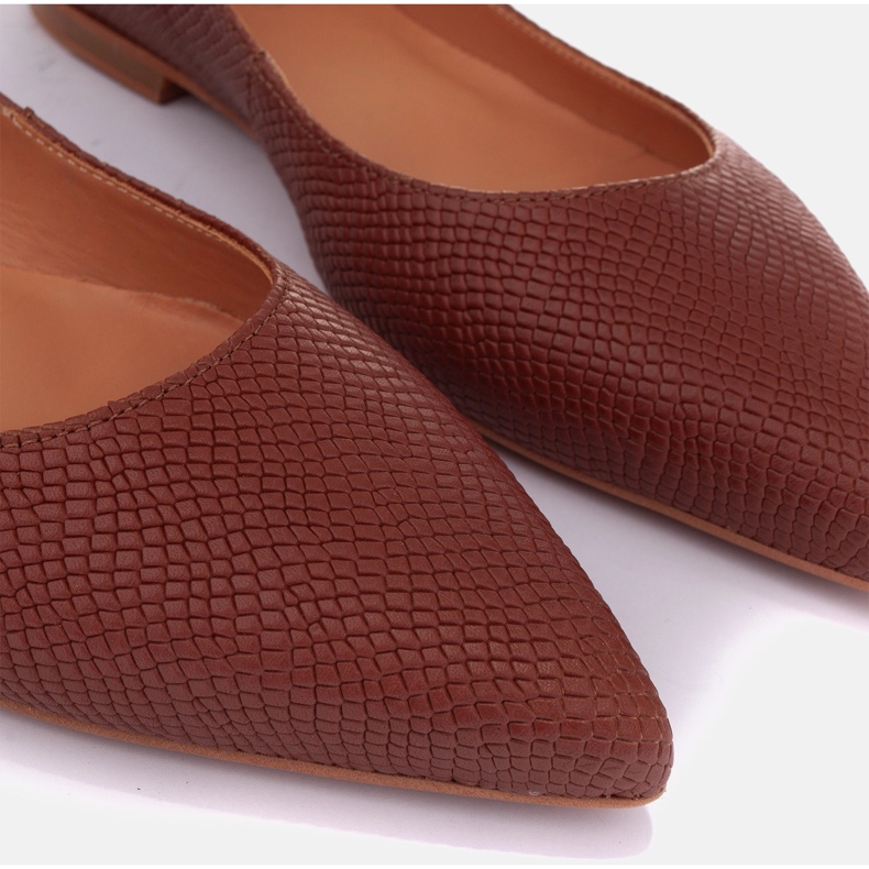 Marco Shoes Ballerines subtiles brun 2