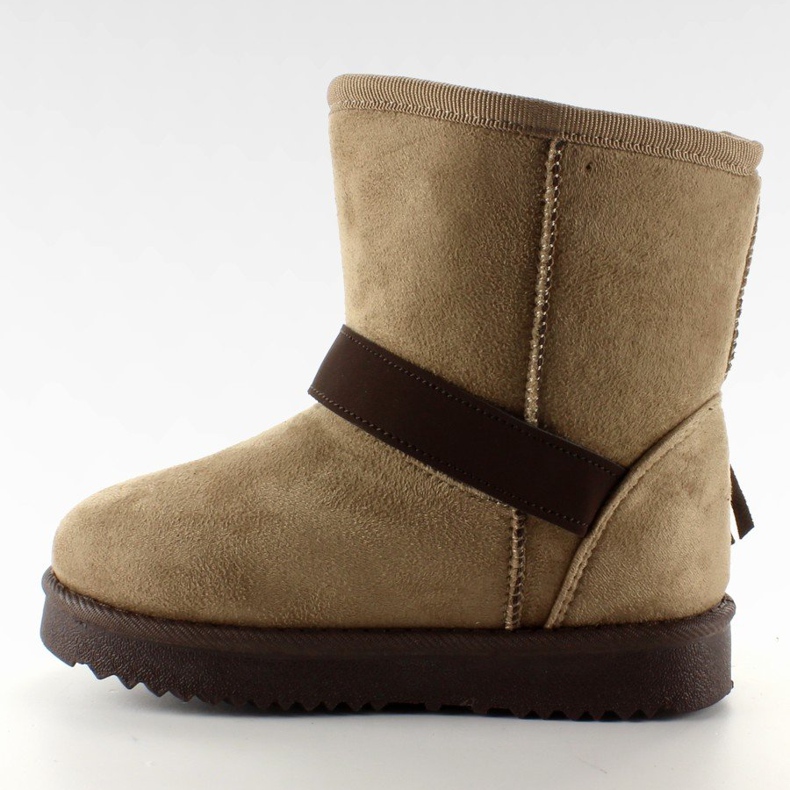 Emuski Enfant Avec Frędzlami K1647404 Taupe beige 2