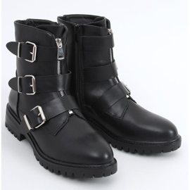 Bottes militaires noires Oklahoma 1