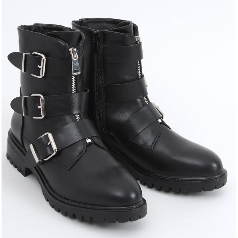 Bottes militaires noires Oklahoma 1