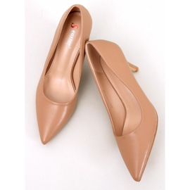 Escarpins à talons bas Lauryn kaki beige 1