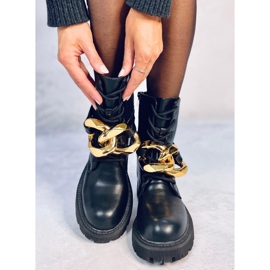 Bottines à lacets Barkley Noir le noir 1