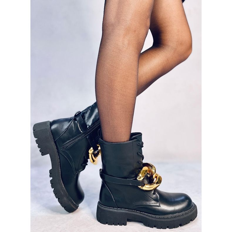 Bottines à lacets Barkley Noir le noir 2