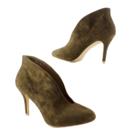 Talons intégrés avec découpe 1413 Kaki vert 4