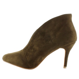 Talons intégrés avec découpe 1413 Kaki vert 1