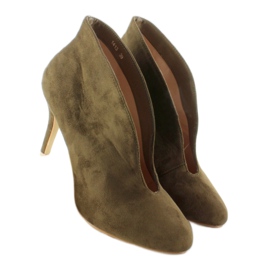 Talons intégrés avec découpe 1413 Kaki vert 2