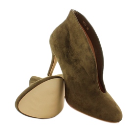 Talons intégrés avec découpe 1413 Kaki vert 3