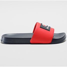 Tongs Champion Arubo Slide S22051.RS001 rouge 1