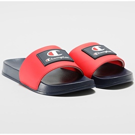 Tongs Champion Arubo Slide S22051.RS001 rouge 2