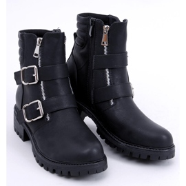 Bottes militaires Terry noires 1