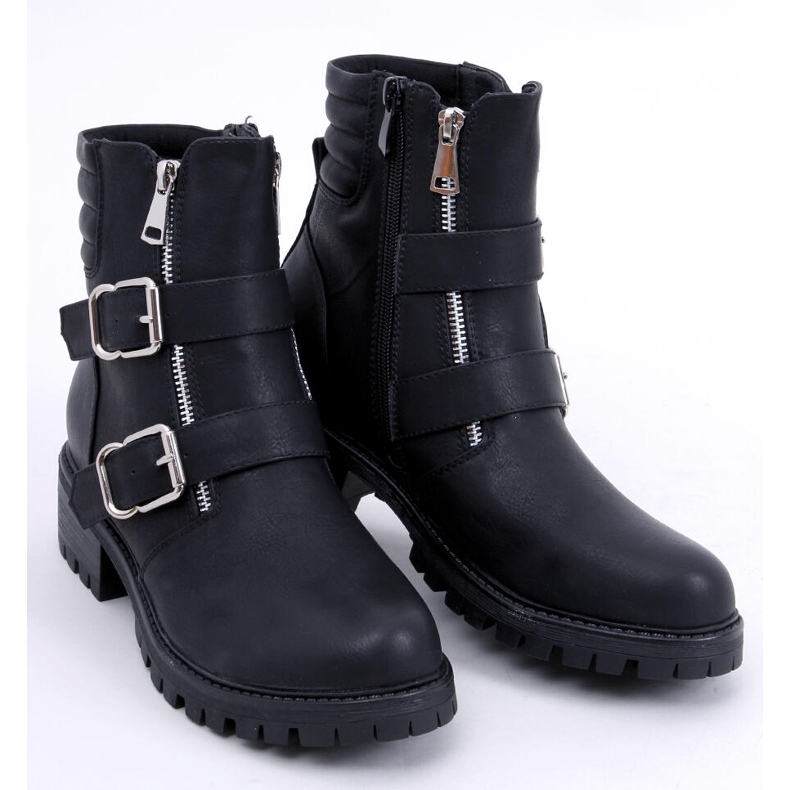Bottes militaires Terry noires 1