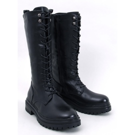 Spear Bottines à lacets noires le noir 1