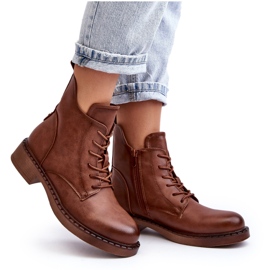 Bottes plates classiques pour femmes marron Ballisa brun 10