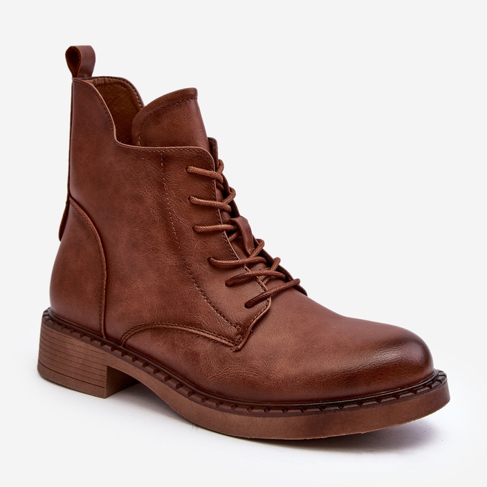 Bottes plates classiques pour femmes marron Ballisa brun 2