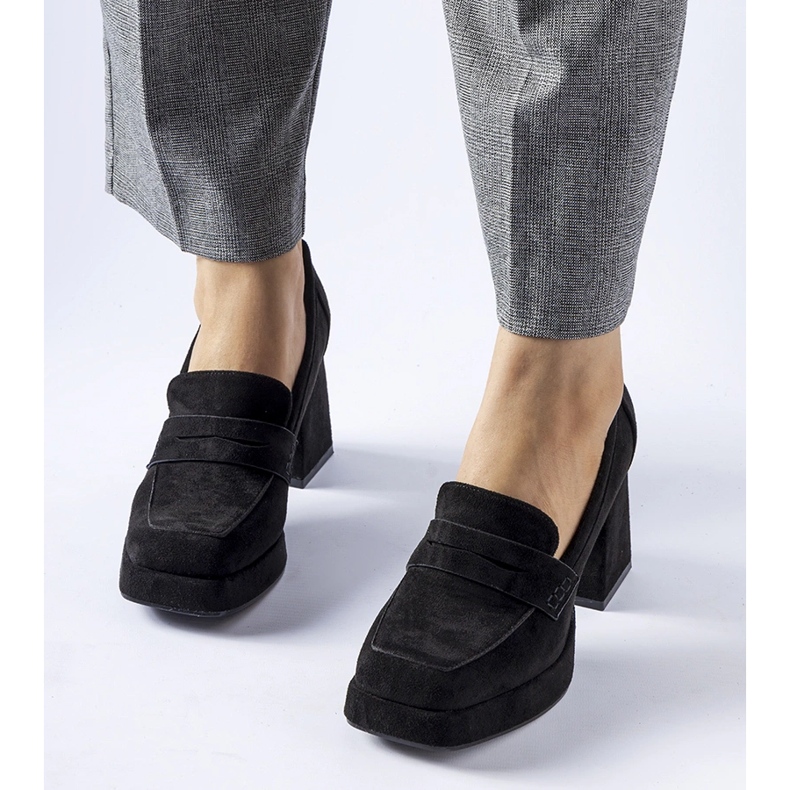 Escarpins à talons hauts Solaine noirs le noir 1