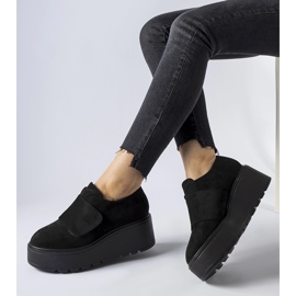 Chaussures à plateforme Pallet noires le noir 1