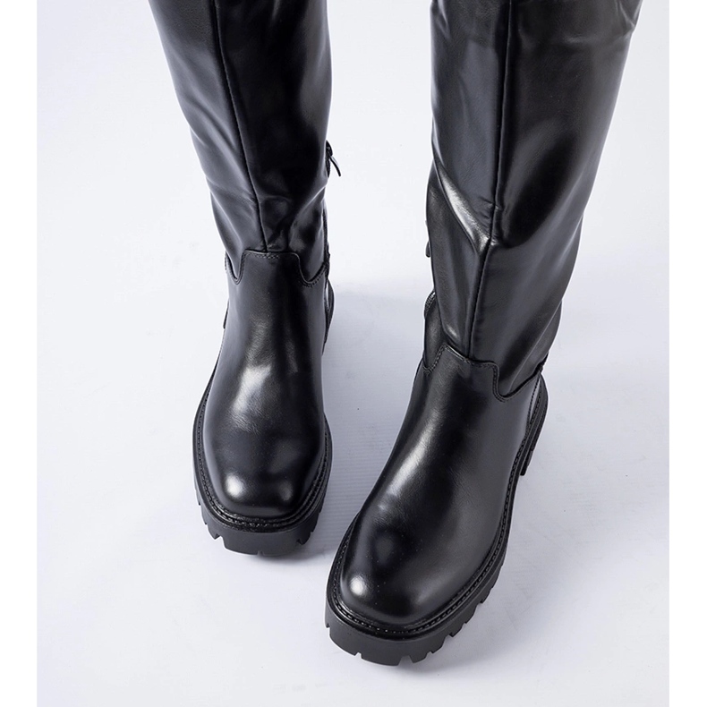 Bottes Keauhou isolées noires 1