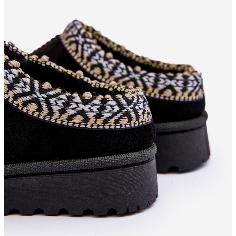 Chaussons Isolés Enfant Noir Olivane 1