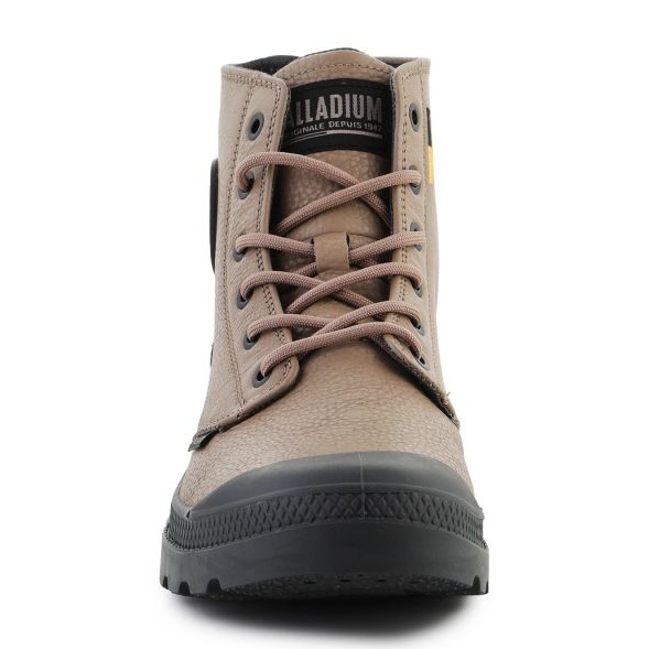 Chaussures Palladium Pampa Hi Supply Lth 77963-297 brun 1