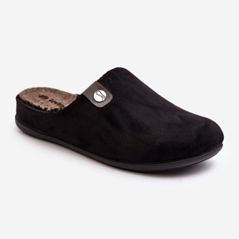 Inblu Chaussures d'intérieur pour femmes Pantoufles GF000011 Noir 1