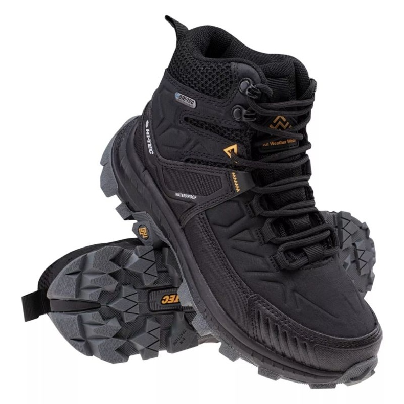 Chaussures Hi-Tec Rainier Hiker W 92800555320 le noir 1 Chaussures Hi-Tec Rainier Hiker W 92800555320 le noir 1