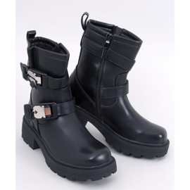 Bottines militaires Beaus noires le noir 1