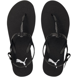Sandales femme Puma Cozy Sandal Wns noir 375212 01 1