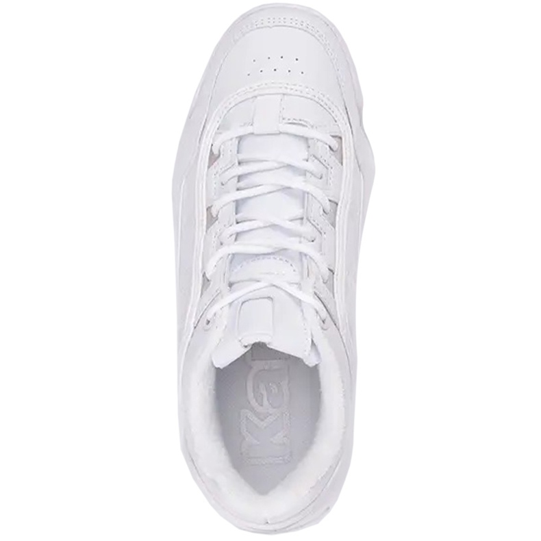 Chaussures femme Kappa Rave Gc blanc et argent 242681GC 1010 blanche 1